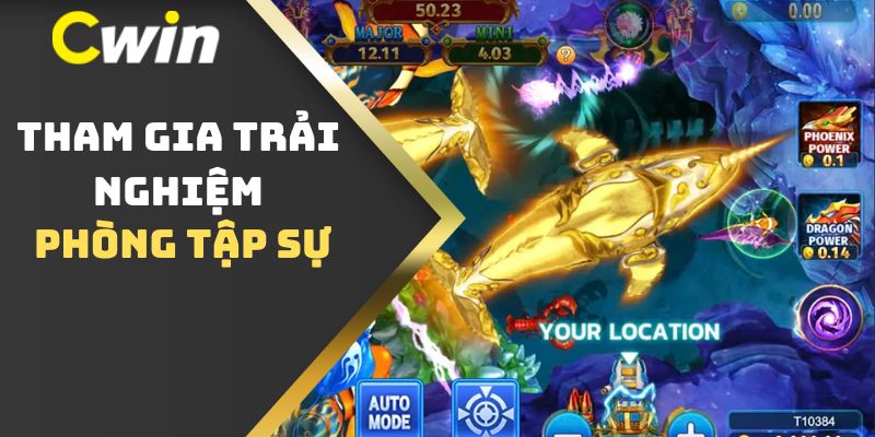 Tham gia trải nghiệm phòng tập sự